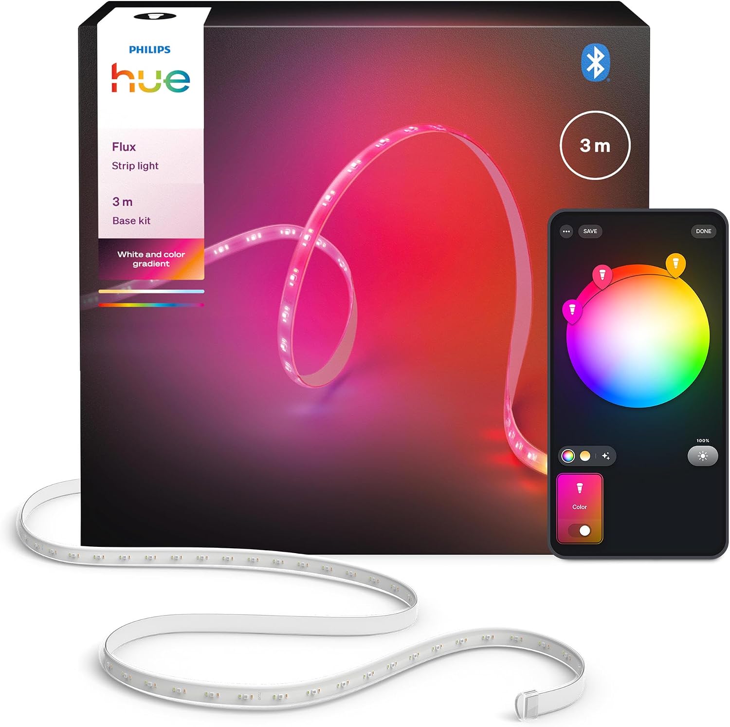 Detalle de Philips Hue Flux 5 m LED-Lightstrip
