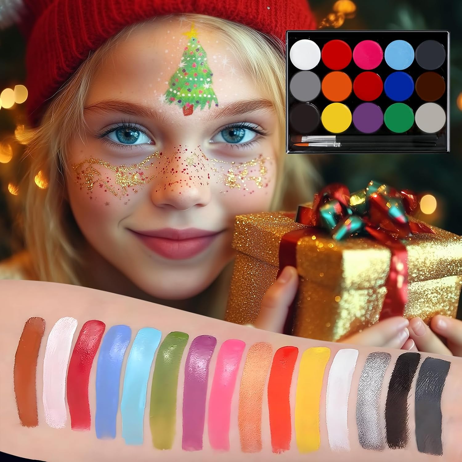 Thumbnail 2 de Kinderschminke Set 15 Farben 🎨
