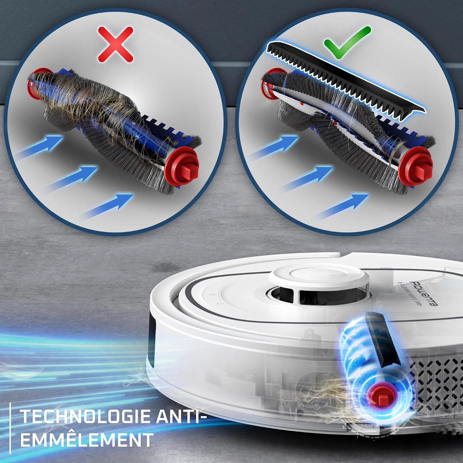 Thumbnail 6 de Rowenta X-Plorer Série 380+ — Aspirateur Robot Laveur Animal & Allergie RR89U7E0