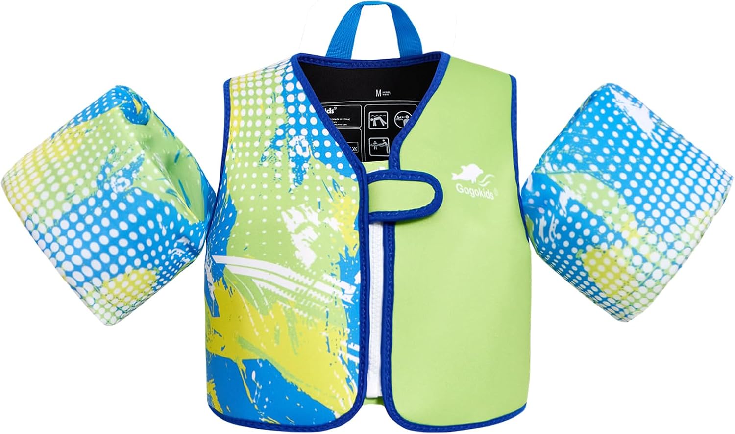 Thumbnail 6 de Gogokids Kids Swim Vest with Arm Bands (2-6 years) buoyancy float jacket for pool and beach