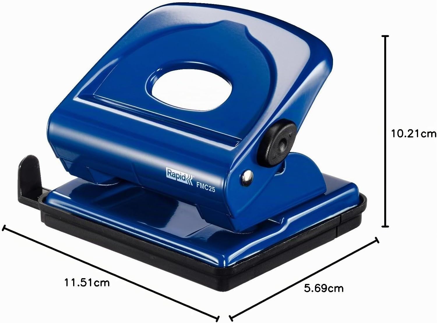 Thumbnail 1 de Rapid FMC25: Perforatrice in metallo Blu, 2 fori fino a 25 fogli