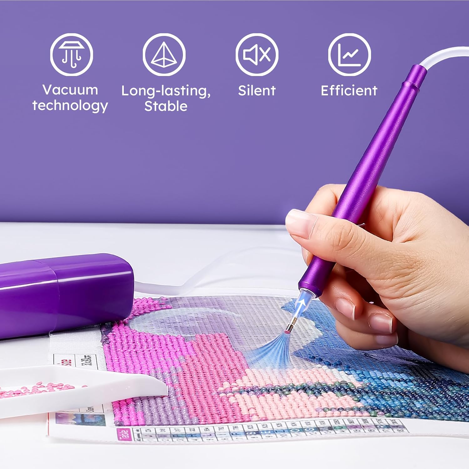 Thumbnail 3 de Stylo électrique PP OPOUNT Diamond Paint ⚙️