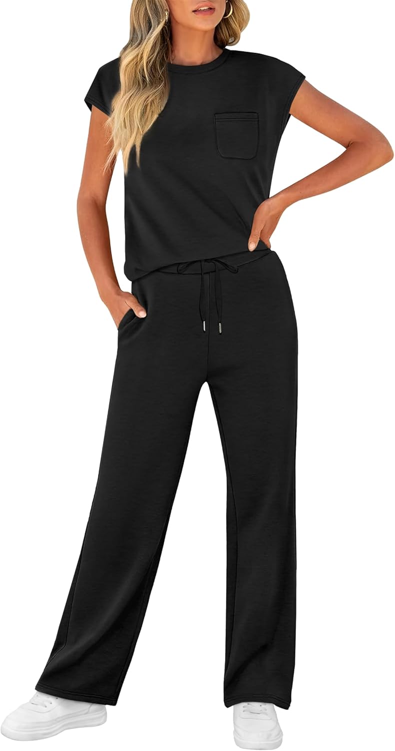 Thumbnail 3 de WIHOLL 2 Piece Sets for Women – Casual Summer Travel Outfit with Pockets