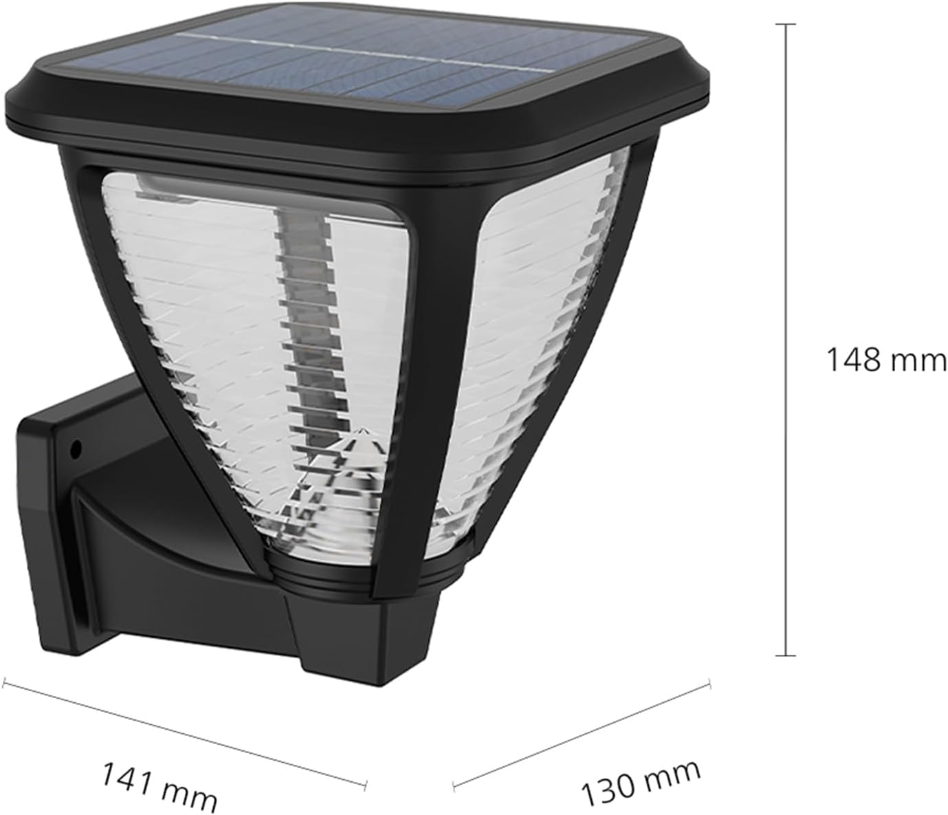 Detalle 1 de Philips Lighting Vapora: Aplique Solar Exterior IP44