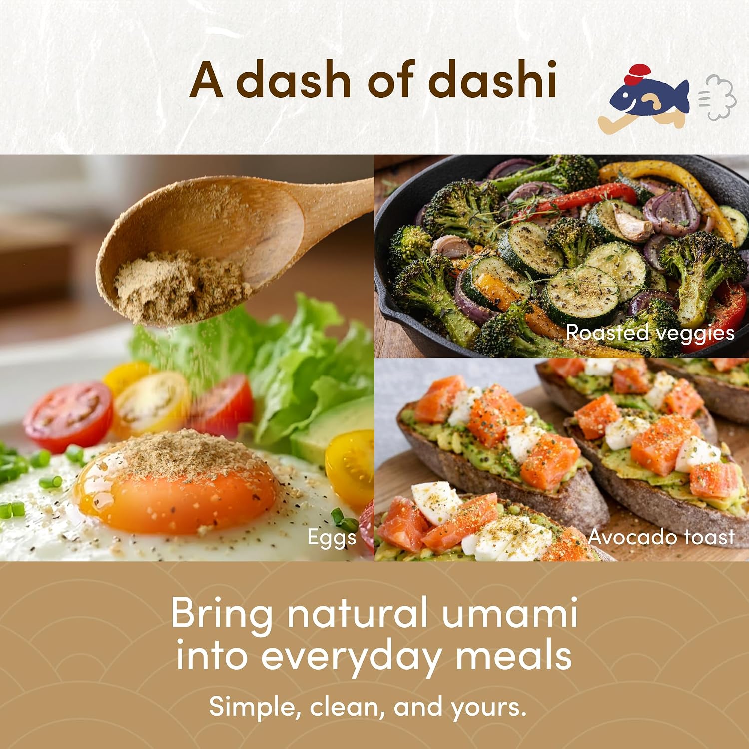 Thumbnail 3 de SINCERITE SAPPORO DASHI DASH Japanese Umami Seasoning Powder, 3.5 oz