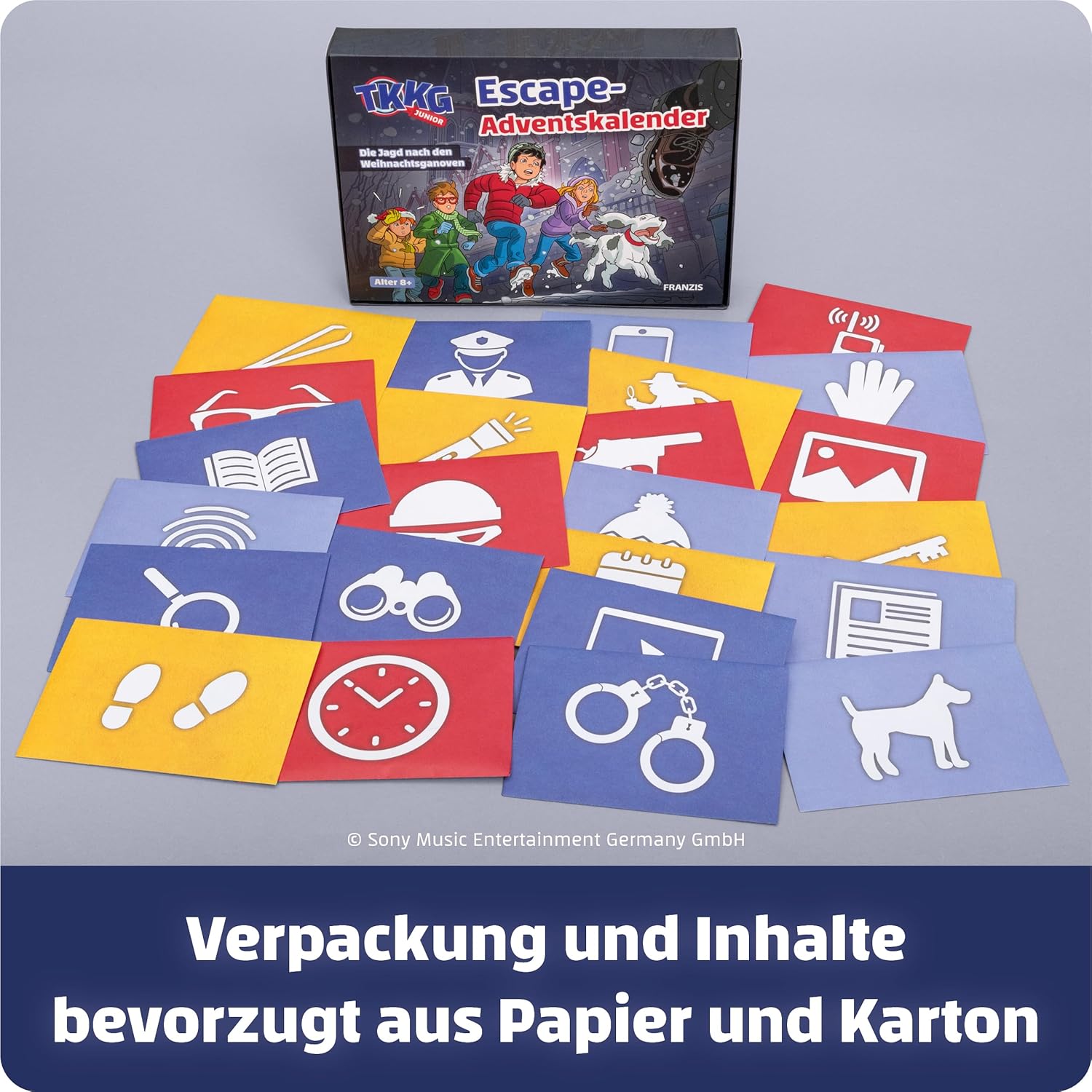 Thumbnail 4 de FRANZIS 67240 TKKG Junior Escape-Adventskalender: Die Jagd nach den Weihnachtsganoven