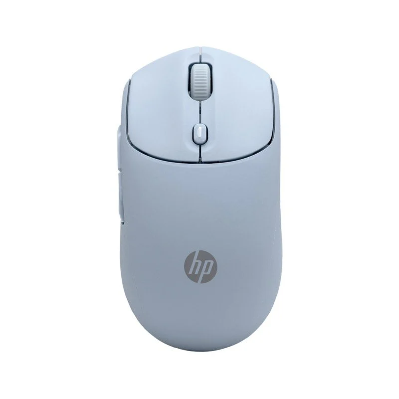 Detalle de HP 400 Inalámbrico Silent: ratón 6000 DPI, Bluetooth/USB 2.4 GHz, silicona azul