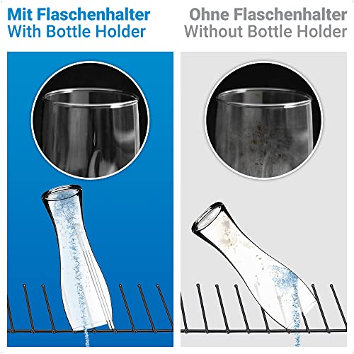 Detalle de ecooe 6er-Set Spülmaschineneinsatz für SodaStream Flaschen – 3 Längen, V2A Edelstahl