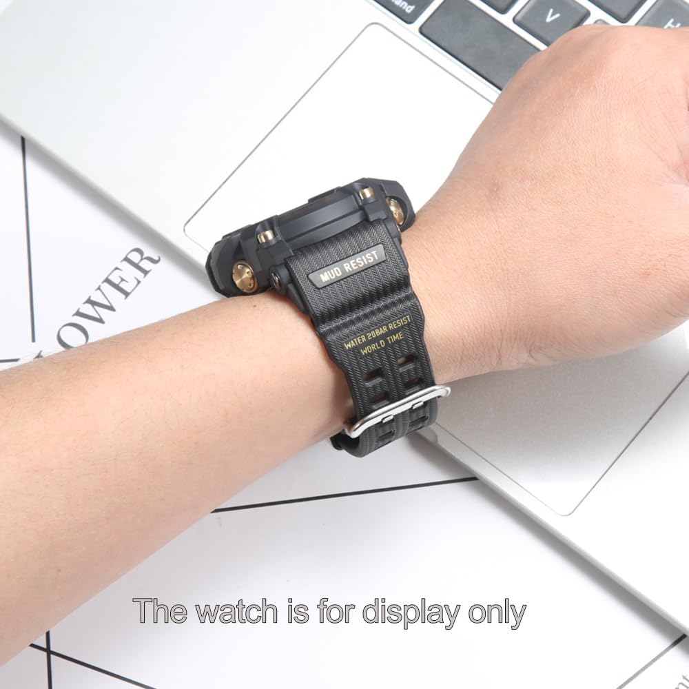 Thumbnail 5 de MCXGL GG-1000 Resin Replacement Strap – Ersatzarmband für Casio Mudmaster (GG-1000/GWG-100)