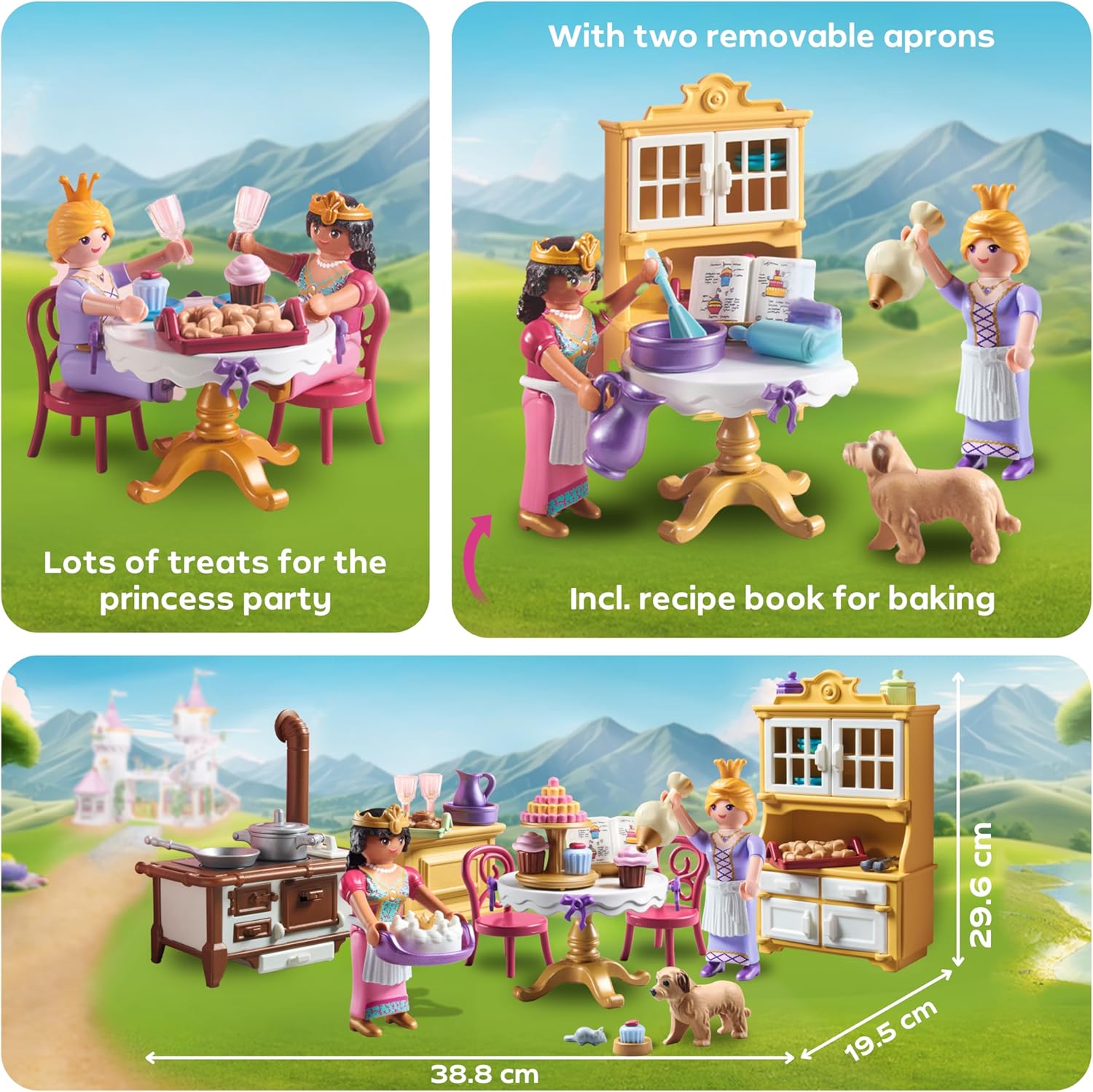Thumbnail 3 de PLAYMOBIL Princess Magic Königliche Küche (71848) – Erweiterung für das Prinzessinnenschloss