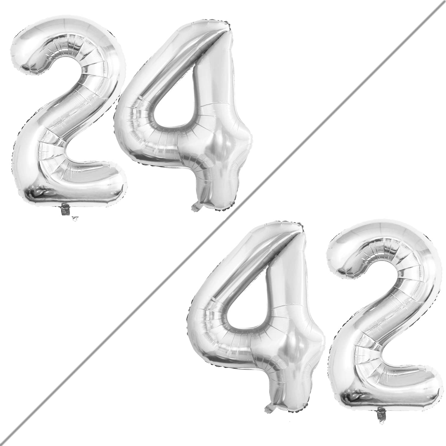Detalle de GOER Number 9 Foil Balloons 42-Inch