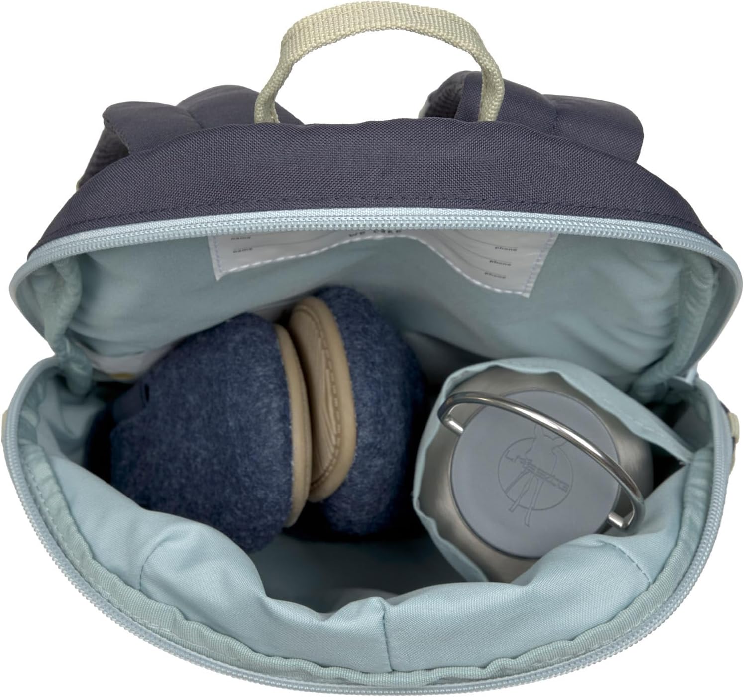 Thumbnail 3 de LÄSSIG Kita Tiny Backpack 3,5 L Cloud Dark Blue