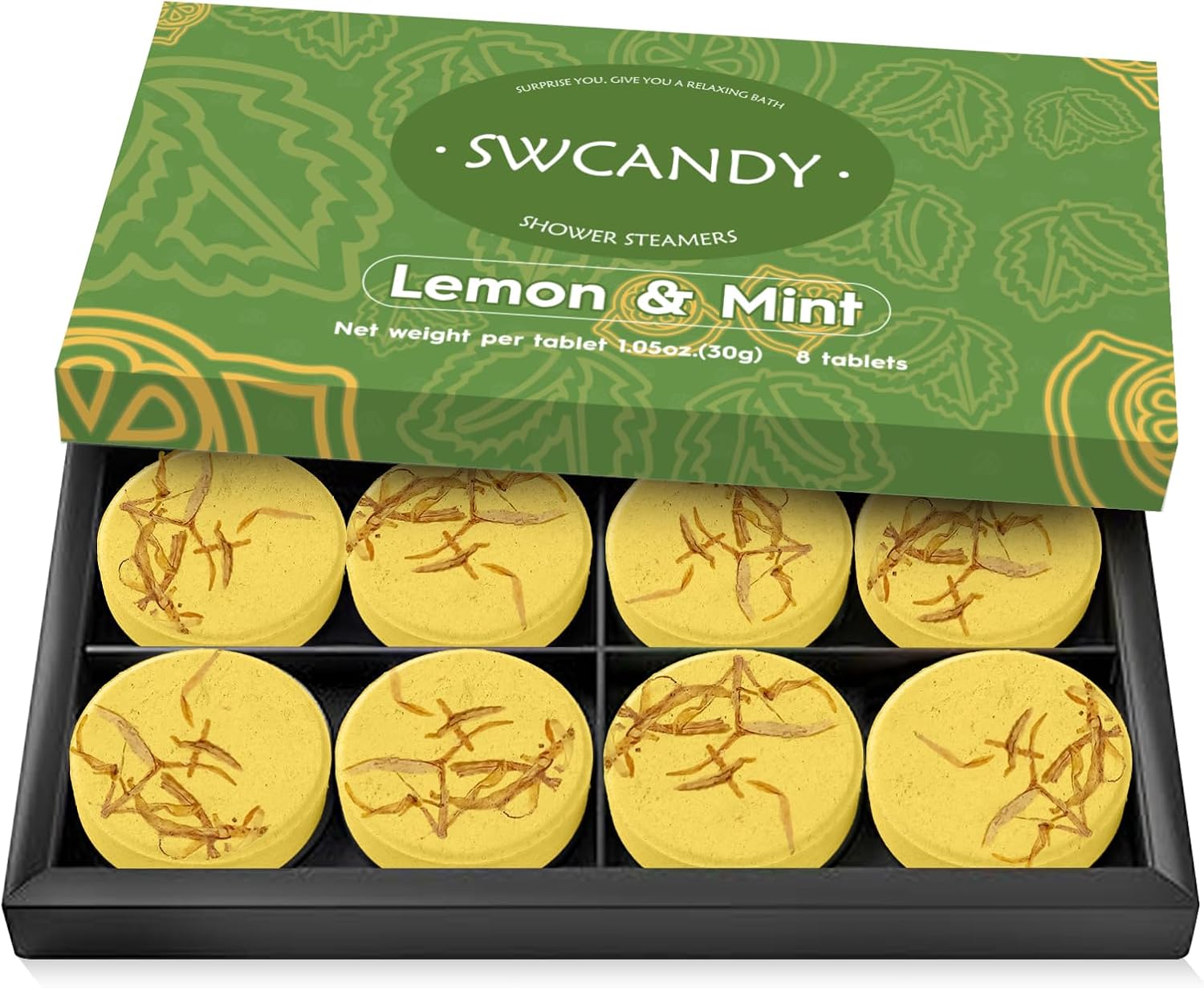 Detalle de SWCANDY Shower Steamers, 8-Pack