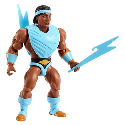Detalle de Masters del Universo MOTU Origins Bolt Man - Figura de Acción ⚡