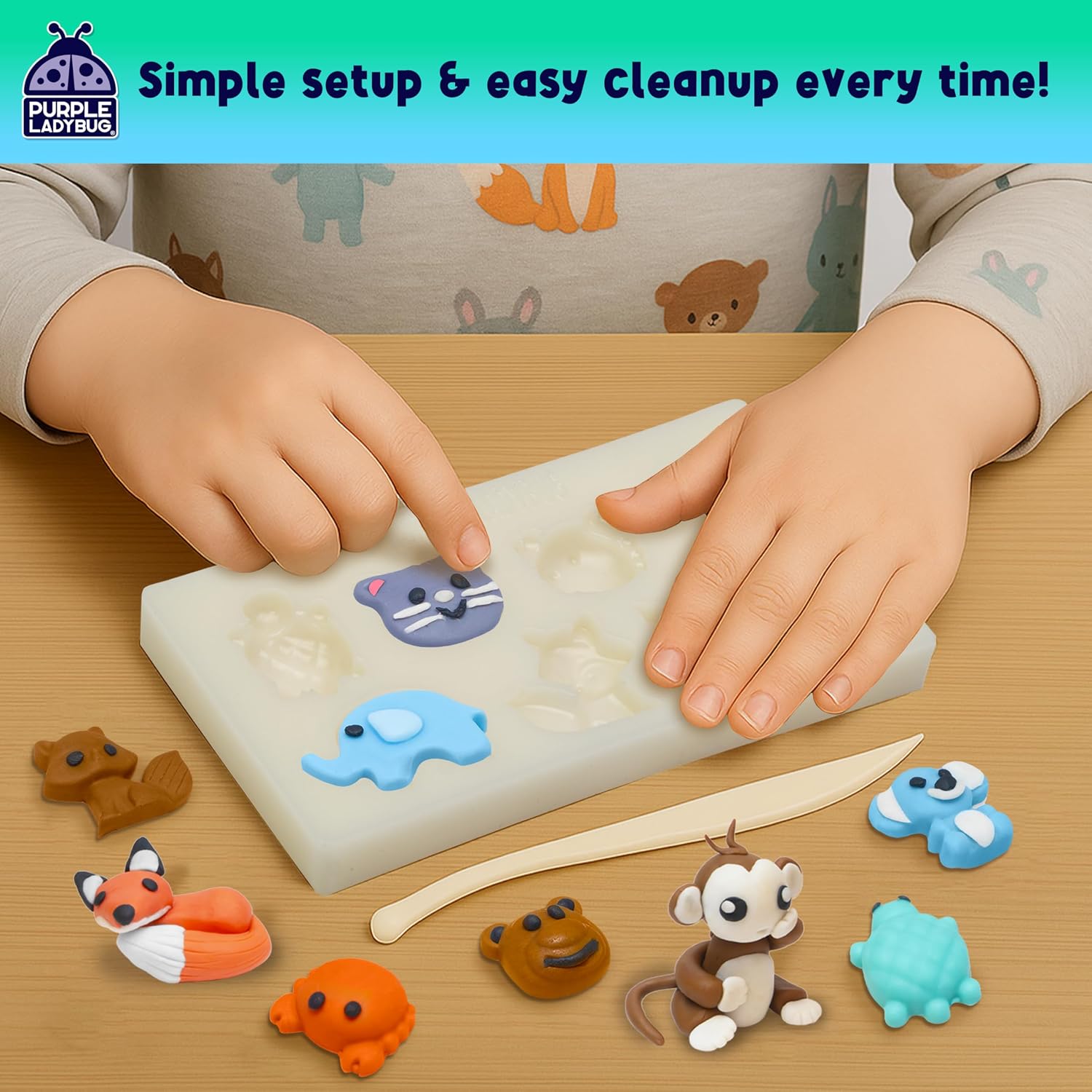 Detalle 2 de Novelty Animal Eraser DIY kit for kids