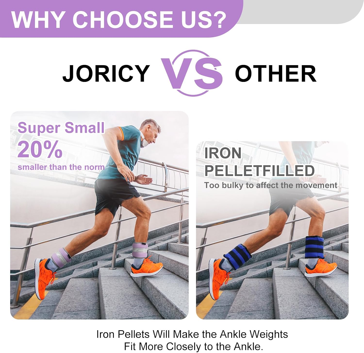 Thumbnail 4 de Ankle Weights A Pair 10 LB adjustable straps ๐๏ธโ
