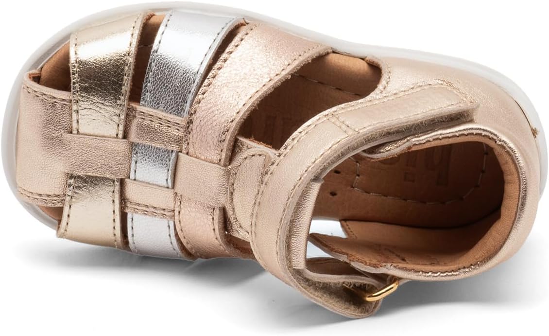 Detalle de Bisgaard CarlySandal Mädchen – Atmungsaktives Leder, Schutz und Komfort