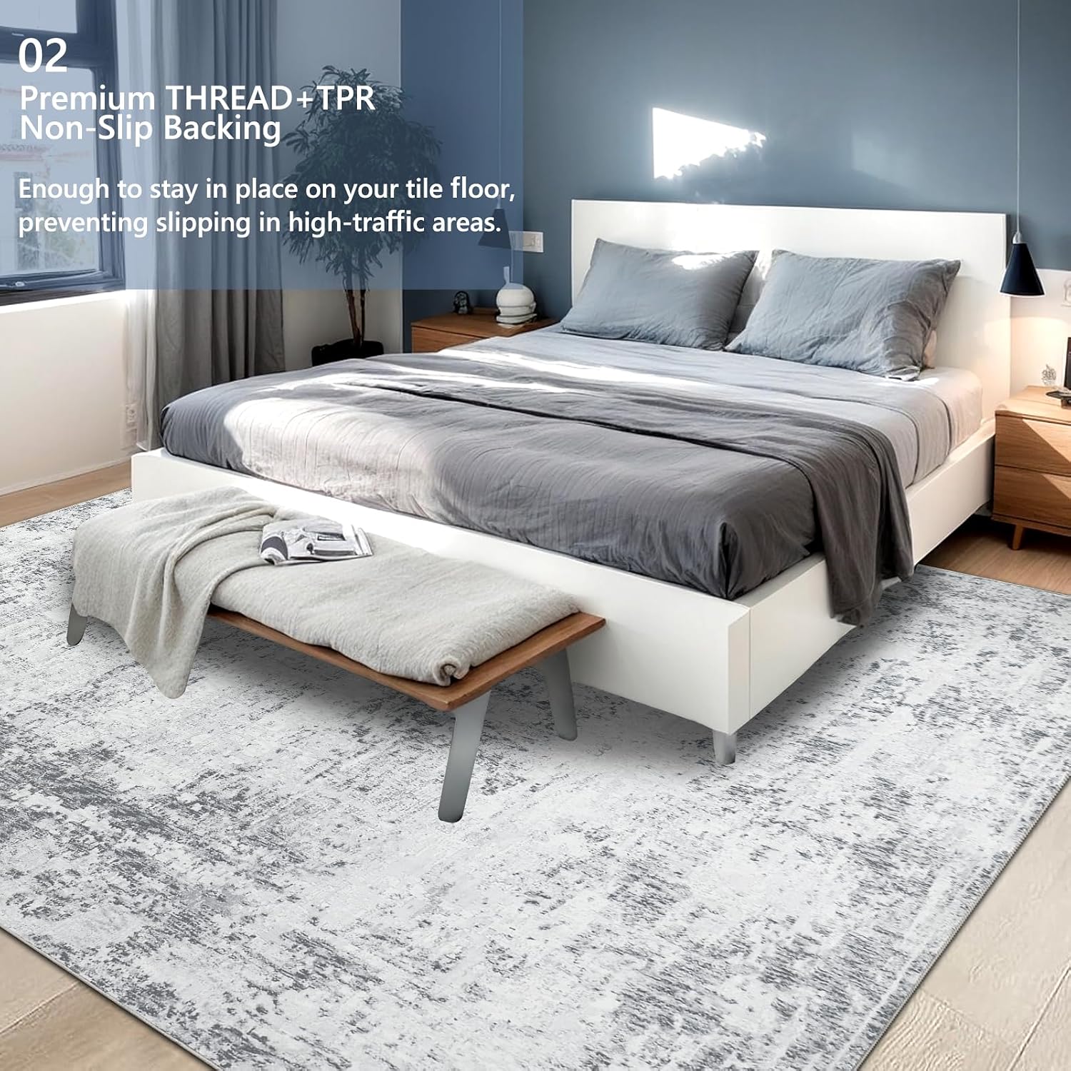 Detalle 2 de Capslpad 240x340cm Modern Abstract Area Rug