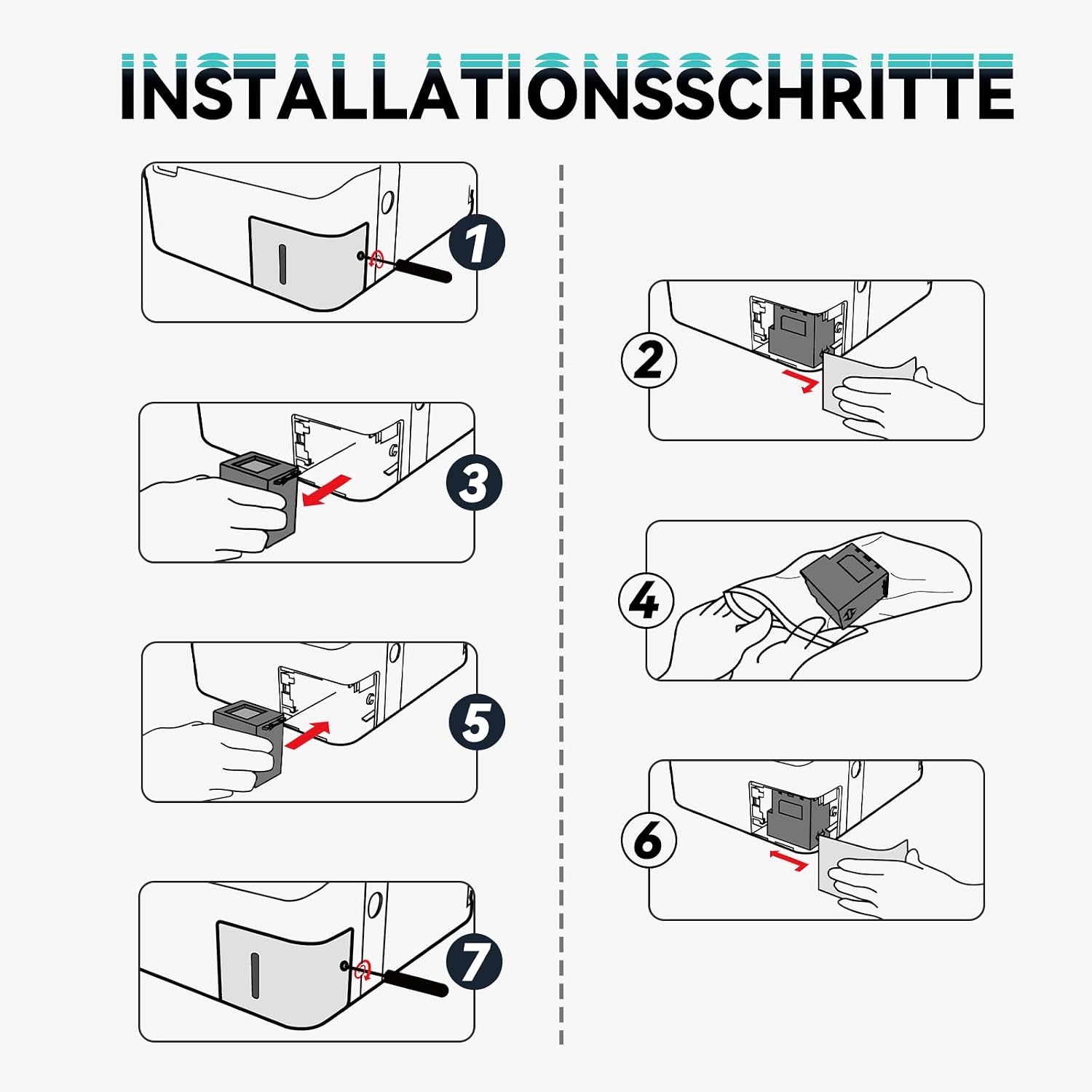 Detalle 2 de SPACEINK Spaceink C9344 Tinten-Wartungsbox für XP