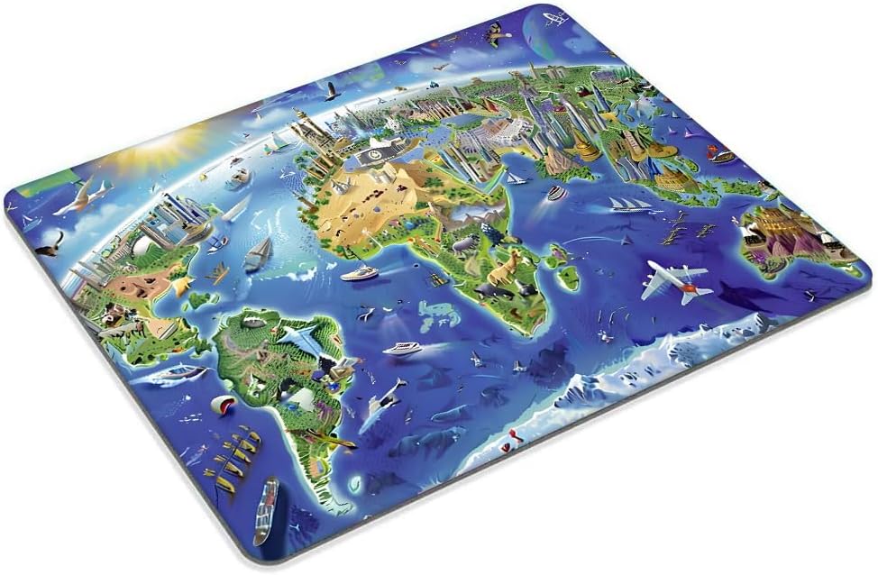 Detalle de World Map Mouse Pad