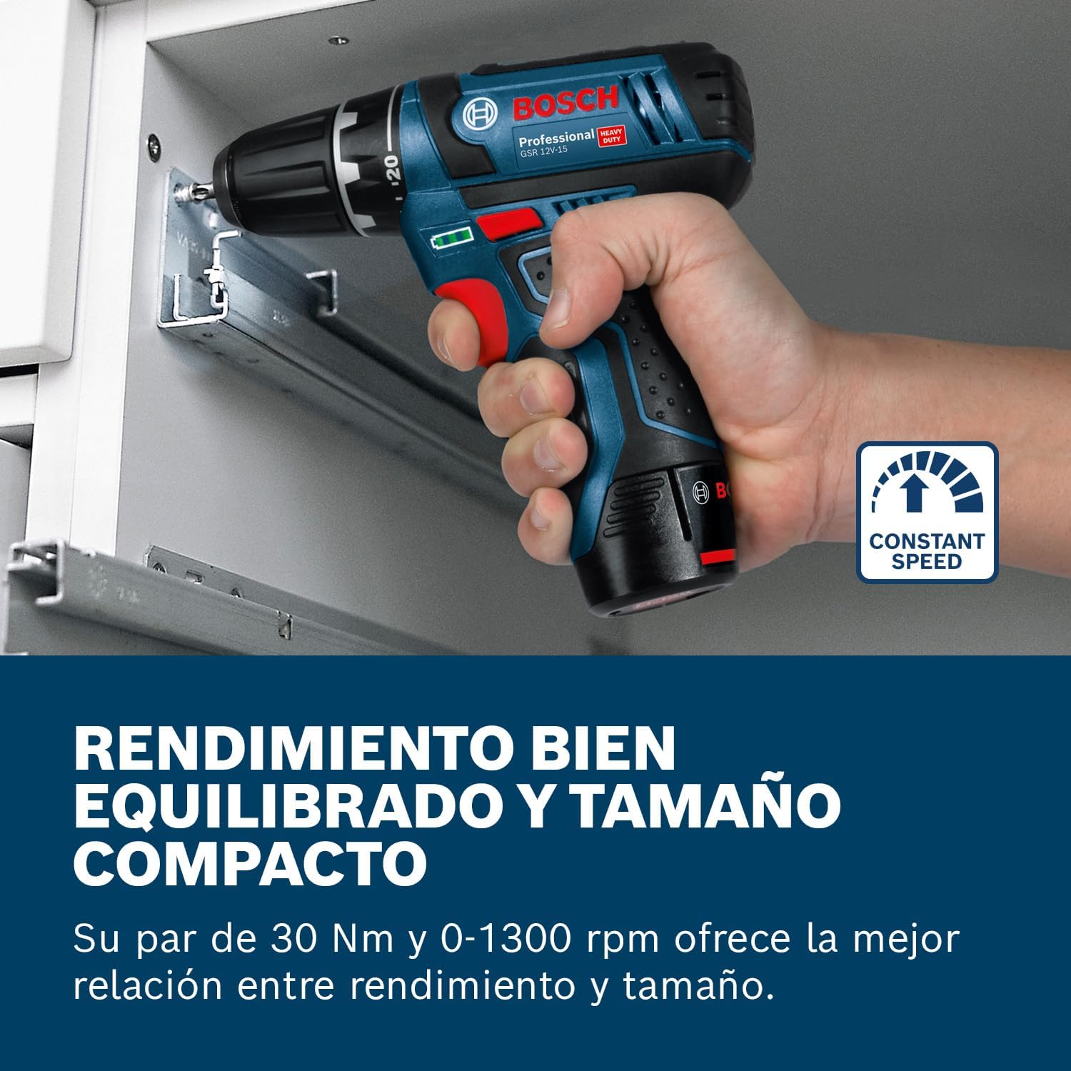 Thumbnail 4 de Bosch Professional GSR 12V-15 - Atornillador a batería