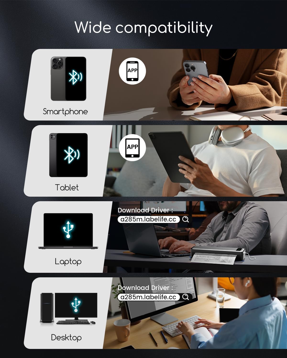 Thumbnail 1 de A285M Portable Printer 1.5lb 🖨