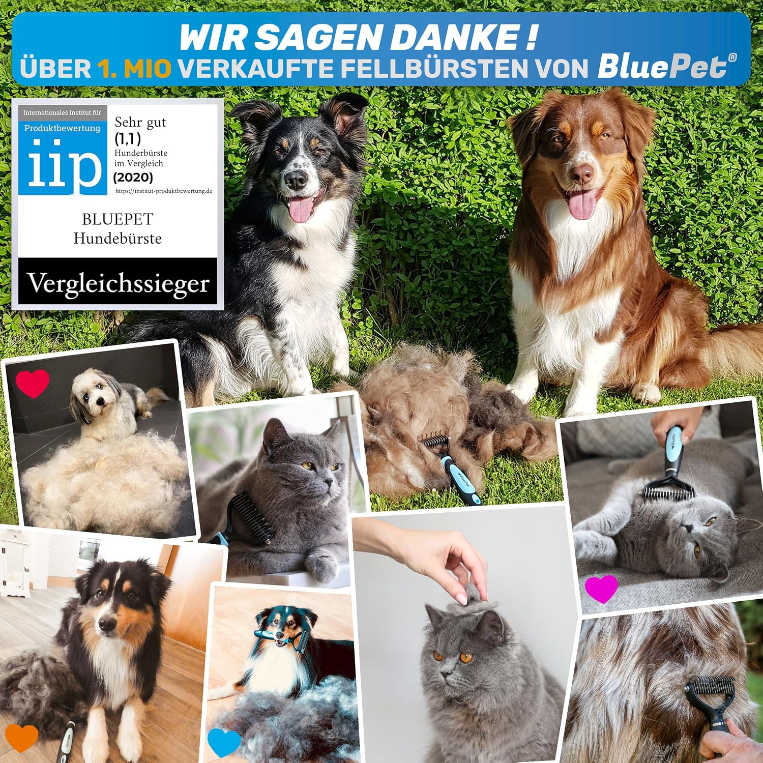 Thumbnail 4 de BluePet Unterwollbürste langhaar