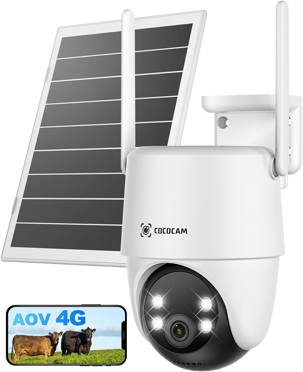 Detalle de COCOCAM 24/7 telecamera 4G 15000mAh