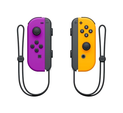 Thumbnail 3 de Nintendo Switch Joy-Con 2er-Set Neon-Lila/Neon-Orange — mehrspielerfreundlich und flexibel