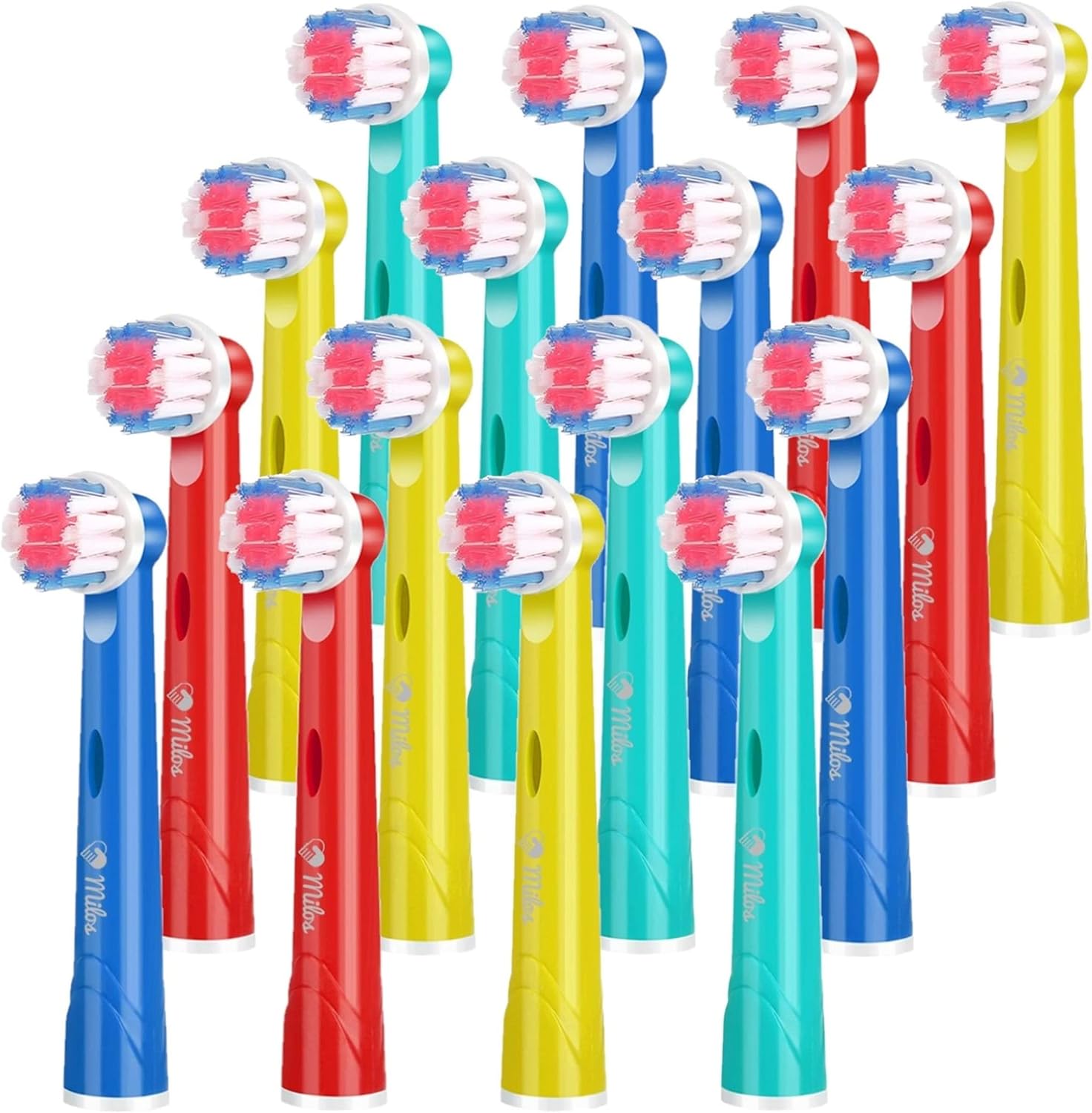 Detalle de Milos Kids 16 Pack Toothbrush Heads