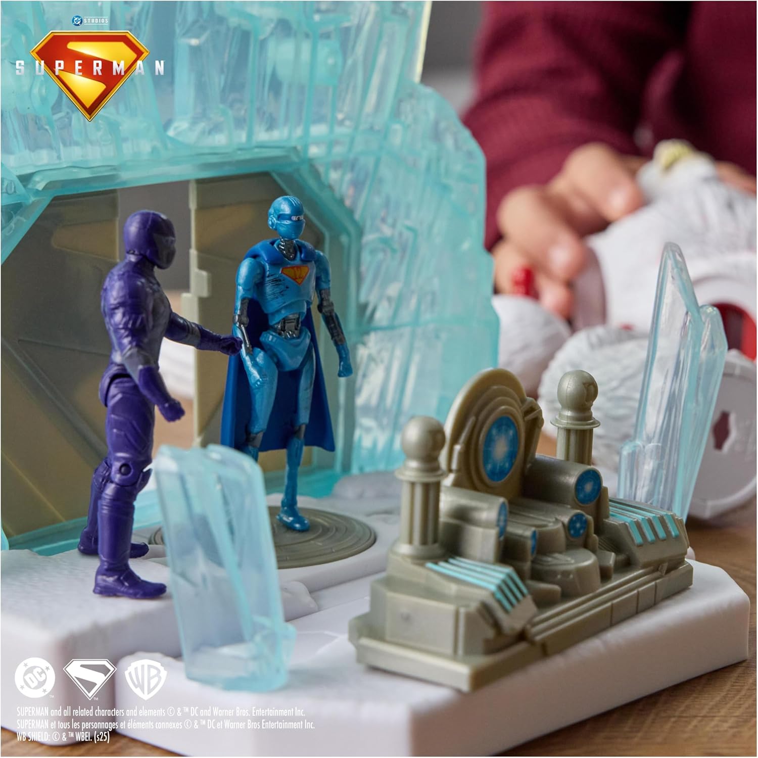 Thumbnail 6 de DC Comics Forteresse de Solitude – Playset avec 3 figurines (Superman, Krypto, Yeti)