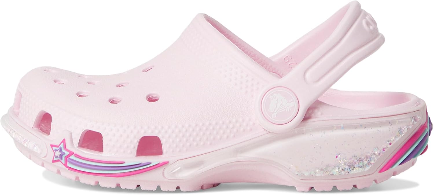 Detalle 2 de Crocs Classic Star Sparkle Shaker sabot