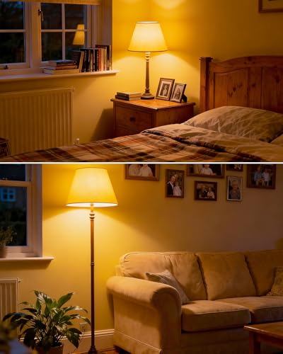 Detalle 2 de Vanke Bayonet 9W LED Bulbs (60W Equivalent) – 2700K Warm White, Pack of 6