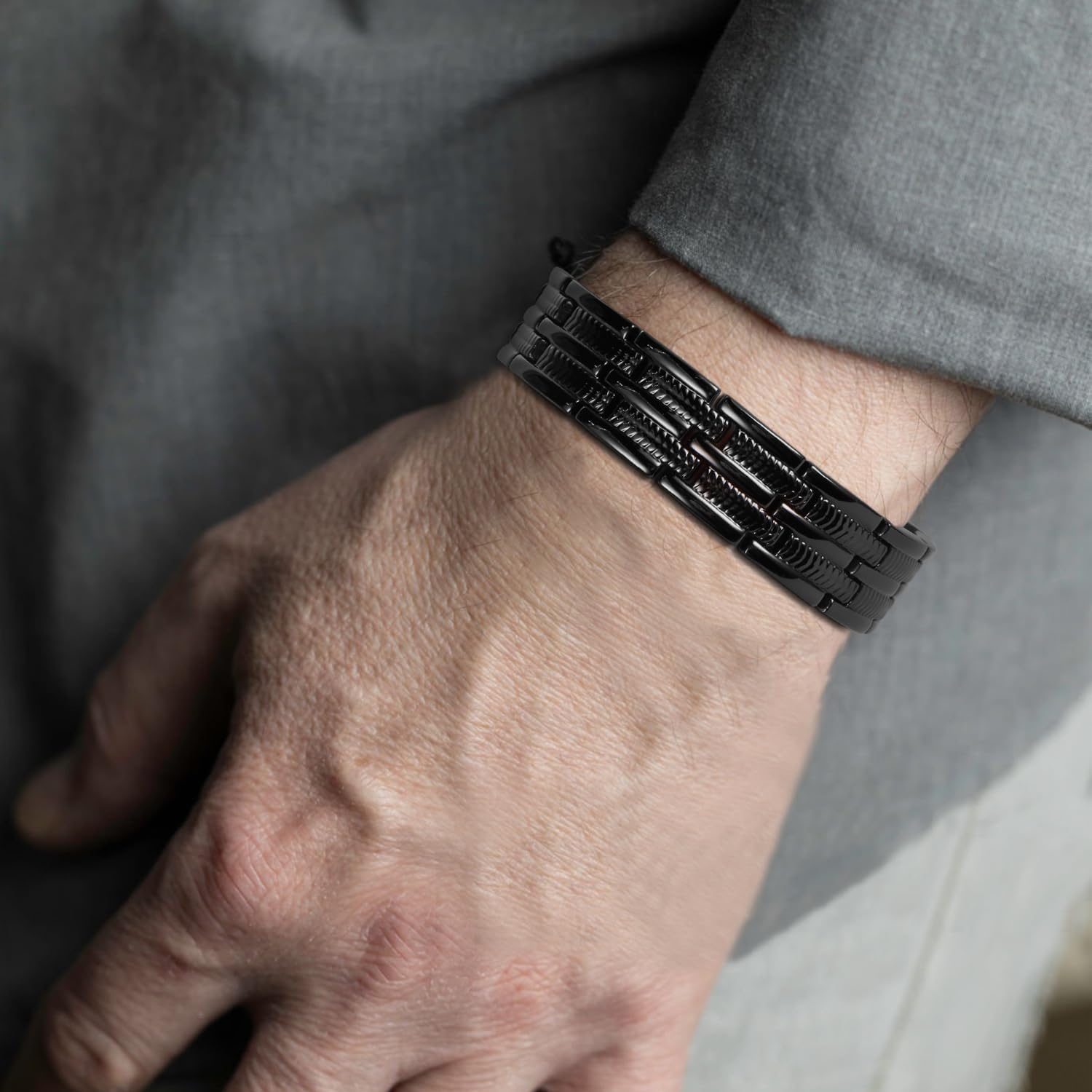 Detalle de BioMag Magnetic Copper Bracelet 8.6in