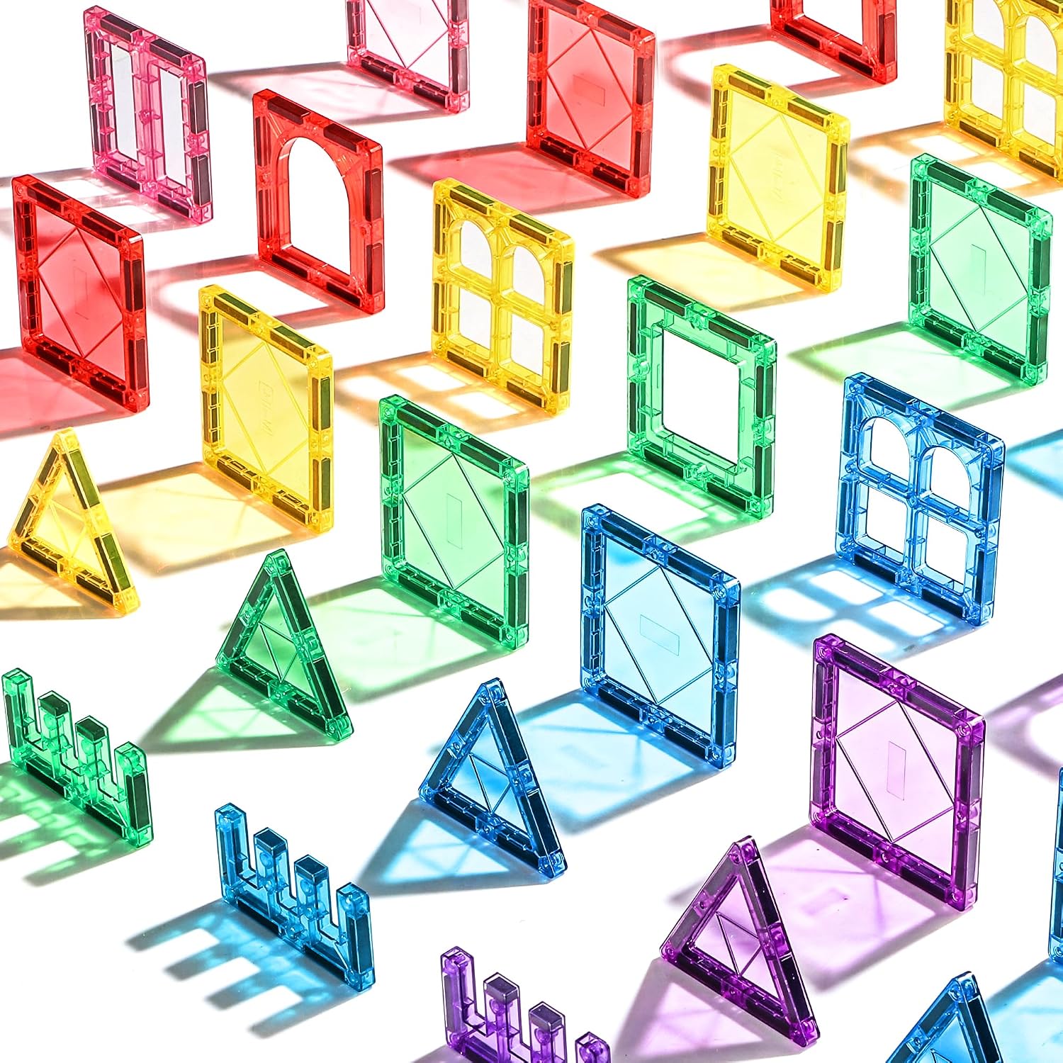 Thumbnail 1 de Magnetic Tiles 62-piece magnetic building set for kids 🧩