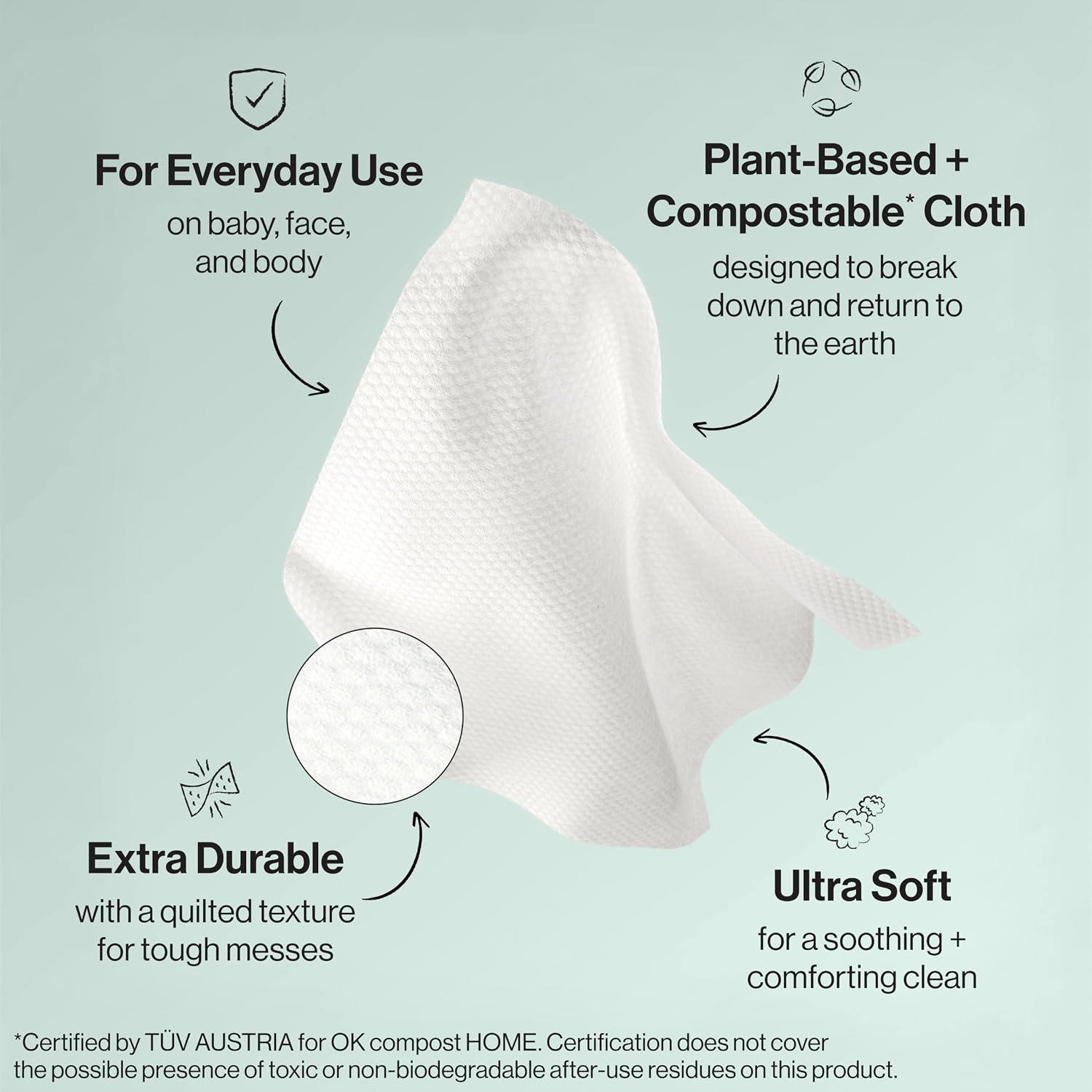 Detalle de Baby Wipes for Sensitive Skin 576 Count
