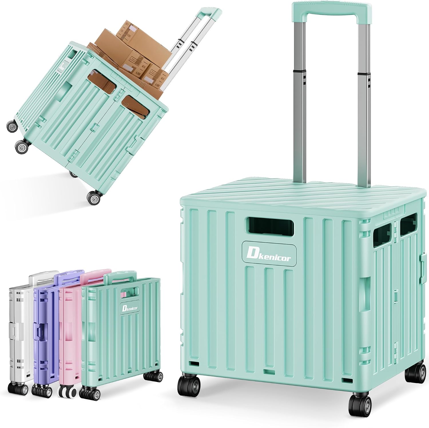 Thumbnail 6 de Dkenicor Folding Utility Cart, 65L