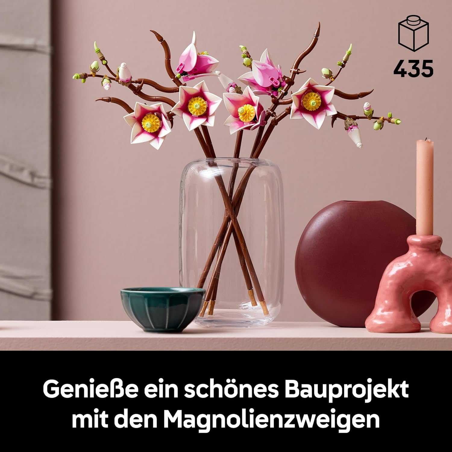 Detalle 2 de LEGO Botanicals Magnolienzweige
