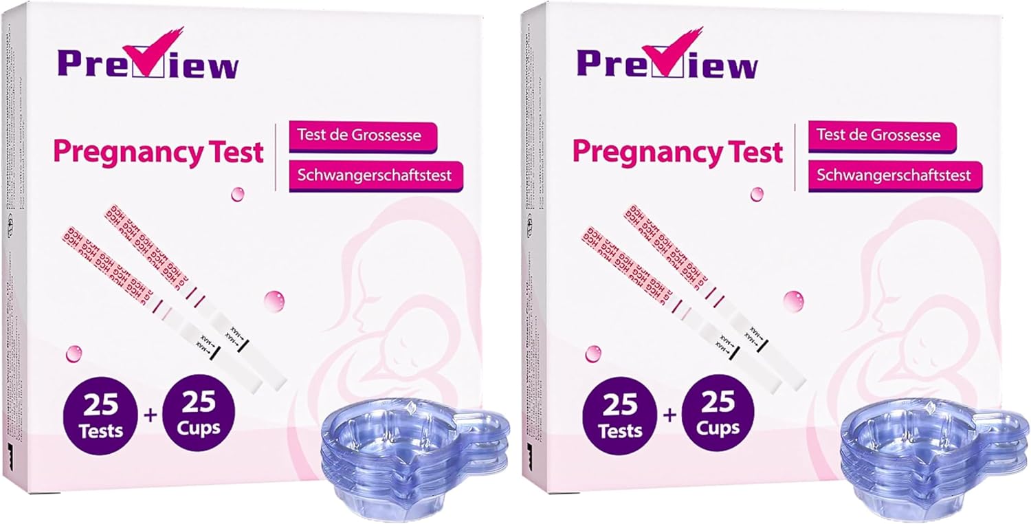 Thumbnail 6 de Preview Schwangerschaftstest Ultra Früherkennung – Ergebnisse bis zu 6 Tage früher, 25 Tests mit 25 Urinbechern