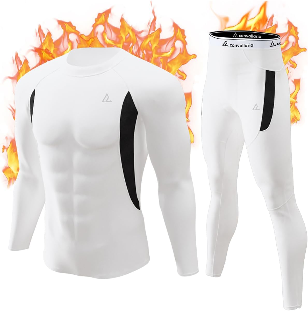 Thumbnail 6 de CL convallaria Men's Thermal Underwear Set 2‑piece 🩲