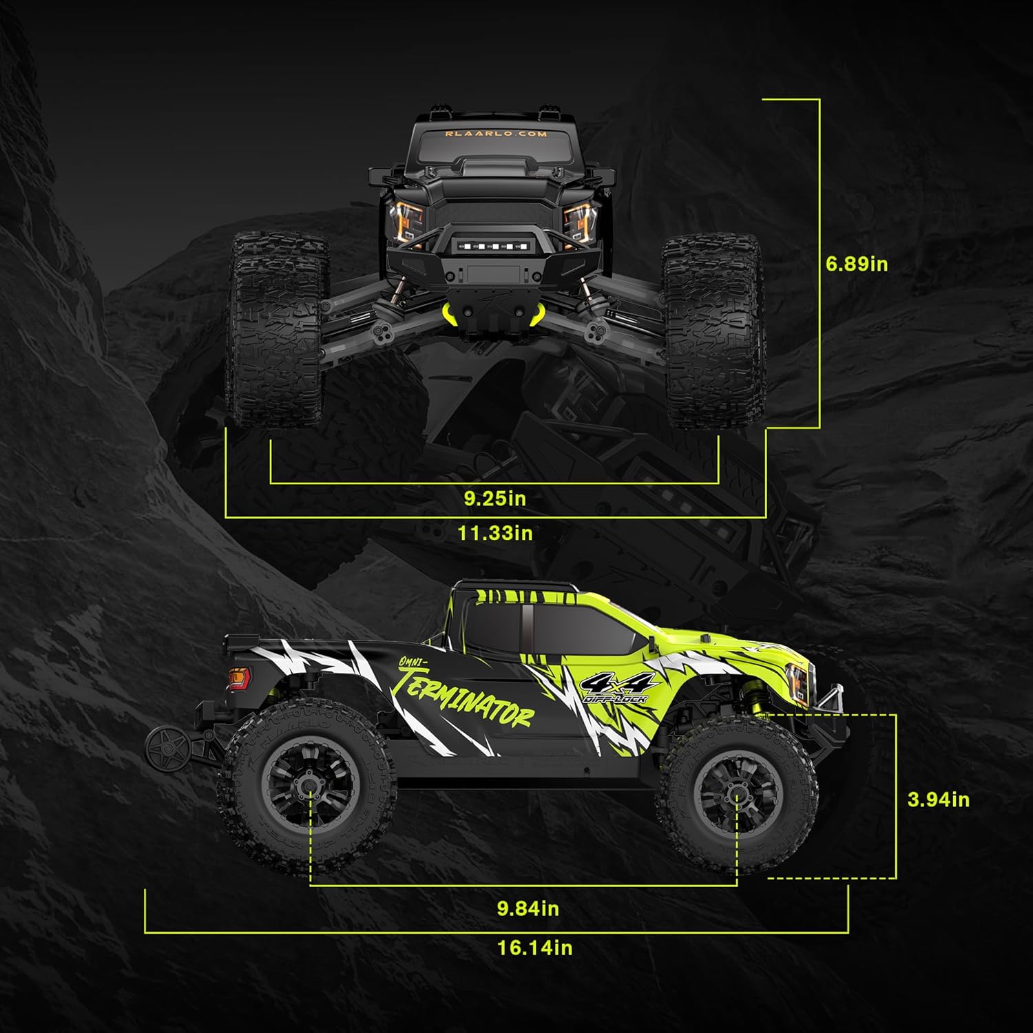 Thumbnail 6 de RIAARIO 1:10 Brushless RC Car 50 mph