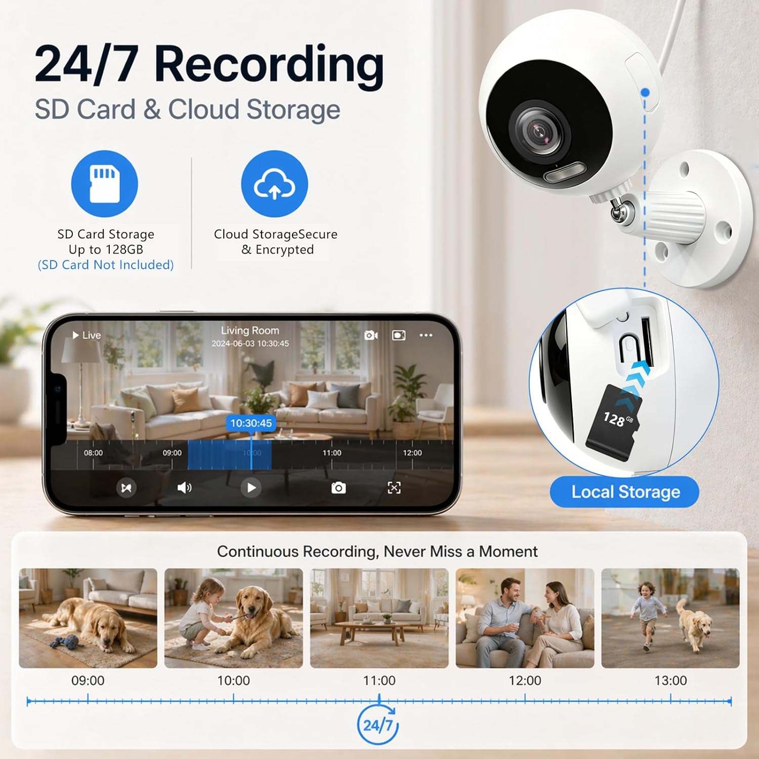 Thumbnail 6 de GUOANVISION 3MP Indoor Security Camera