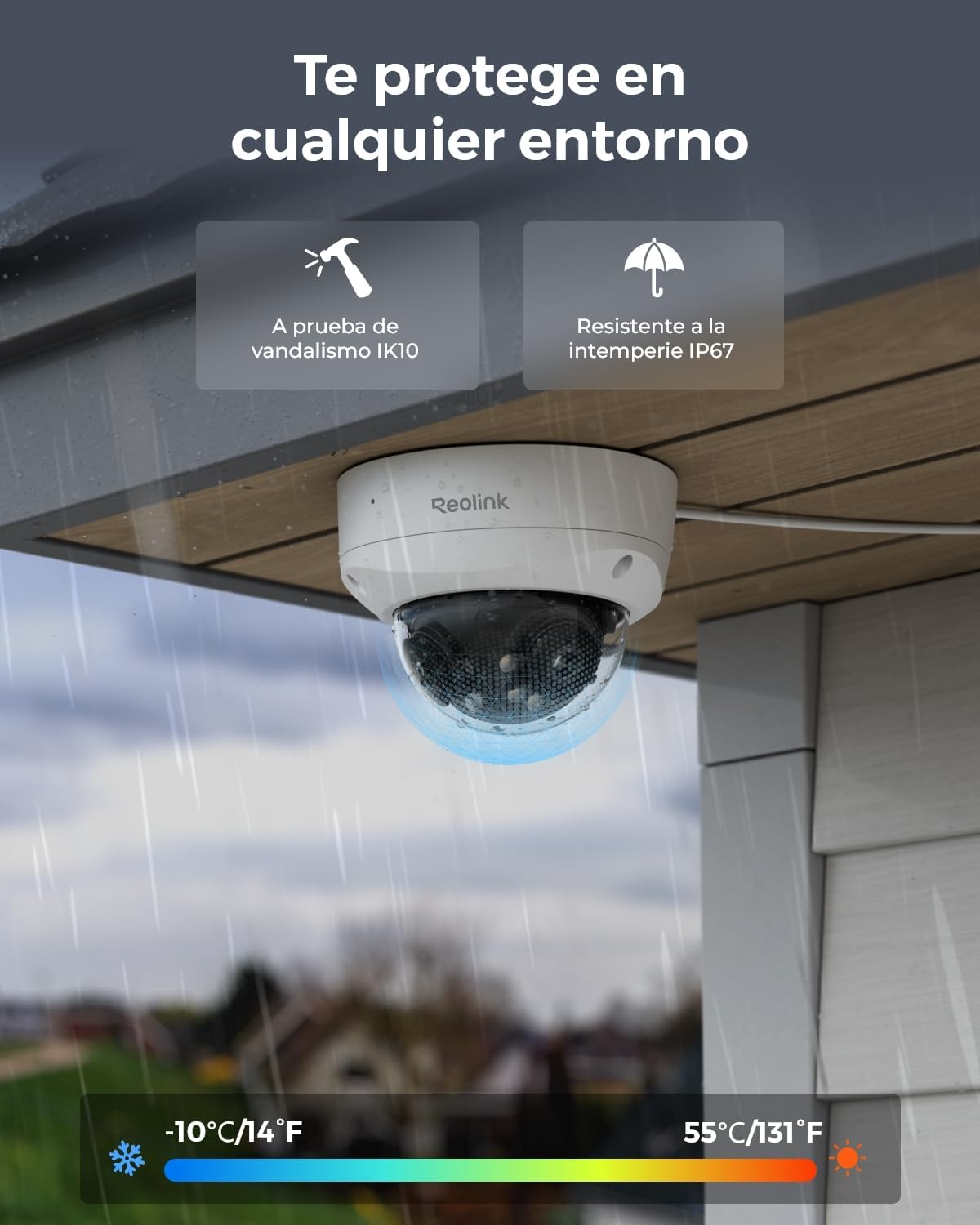 Thumbnail 4 de Reolink Cámara PoE 4K 8MP Dual 180°