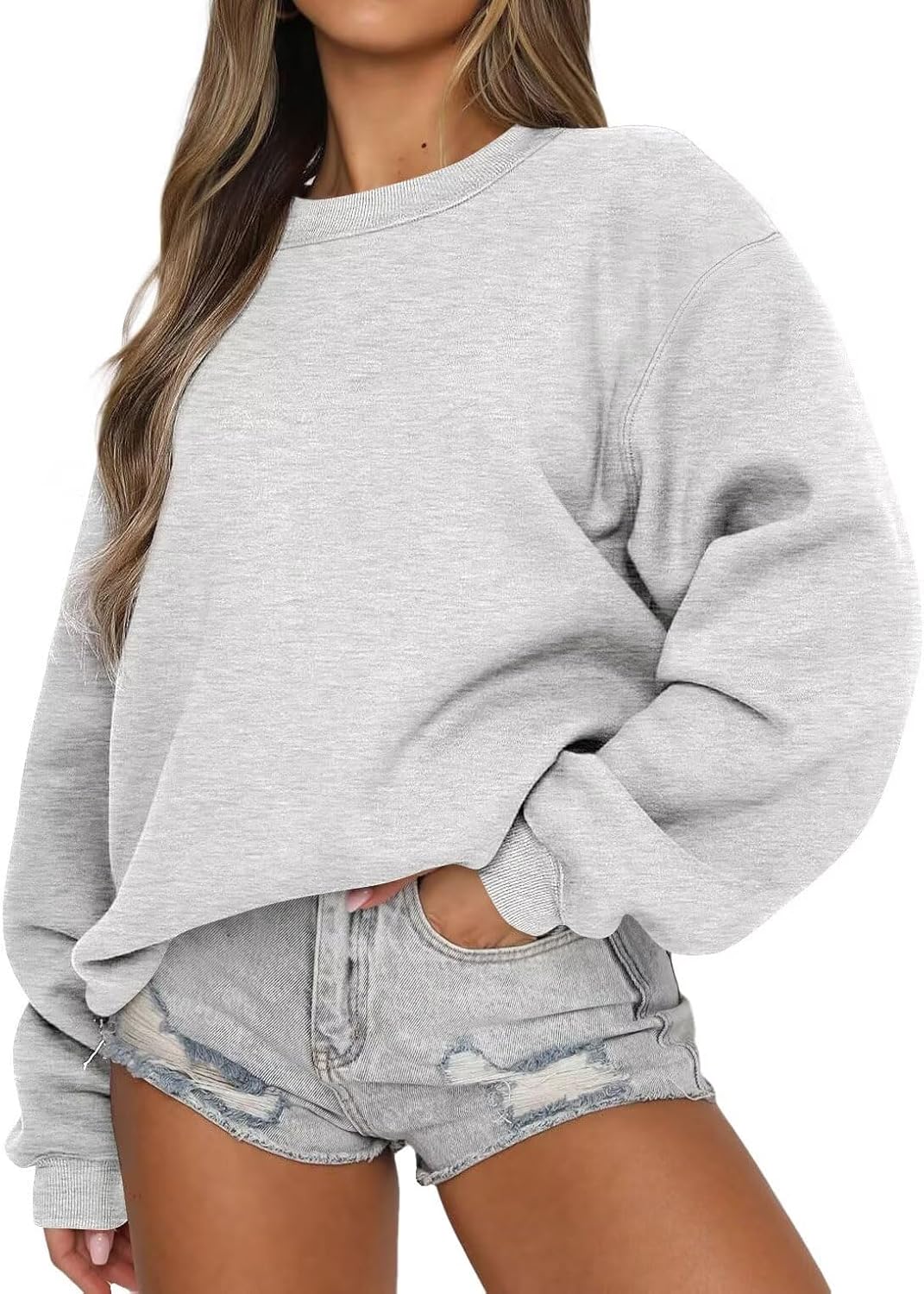 Thumbnail 6 de LACOZY Women's Oversized Sweatshirt Crewneck