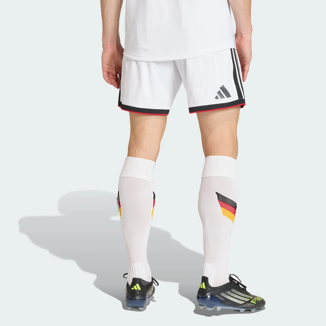 Detalle 2 de Pantalón corto de la primera equipación de Alemania 26 Oficial de Adidas – color blanco