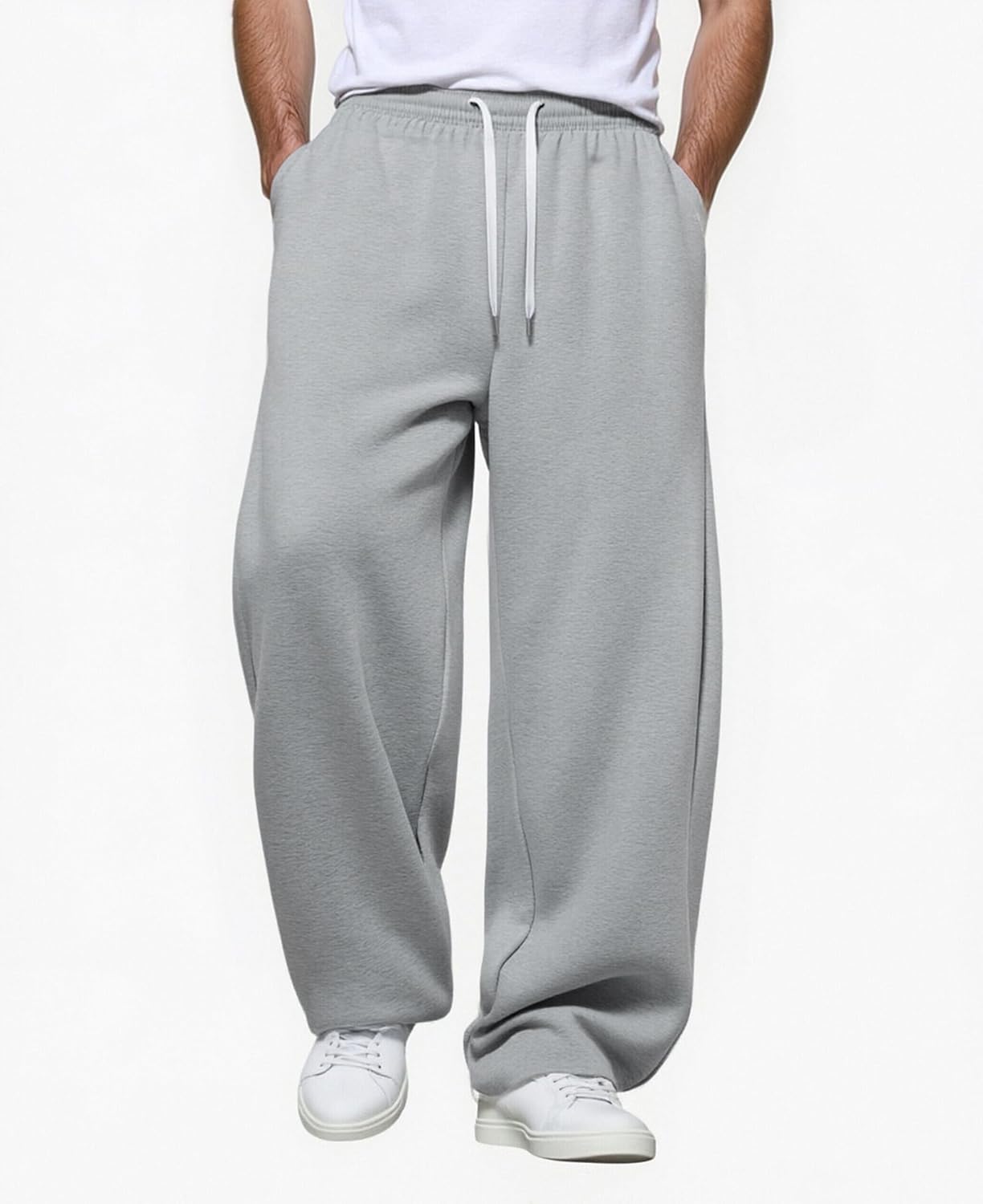 Detalle de FEDTOSING Mens Baggy Joggers Open Hem Premium Wide Leg Sweatpants