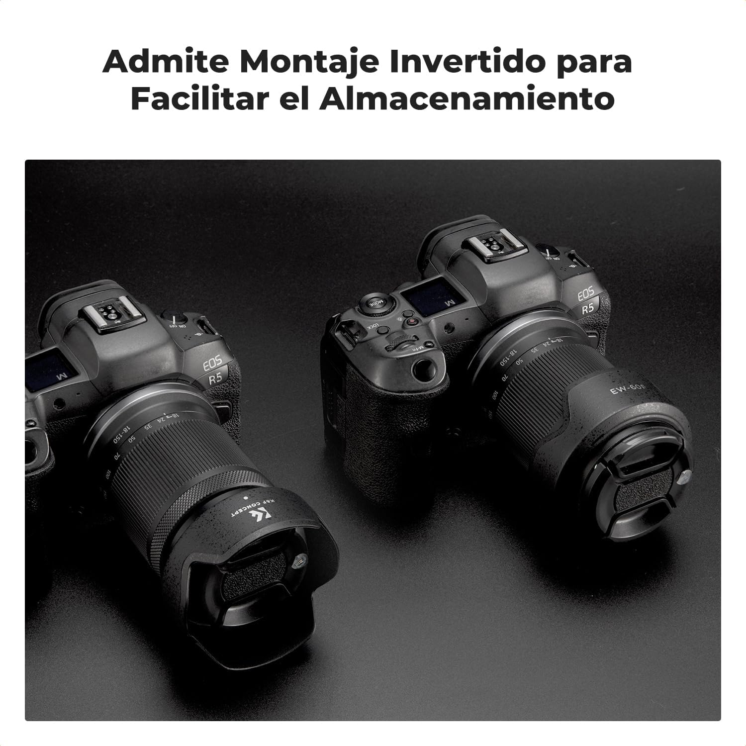 Thumbnail 4 de K&F CONCEPT EW-60F parasol 55 mm