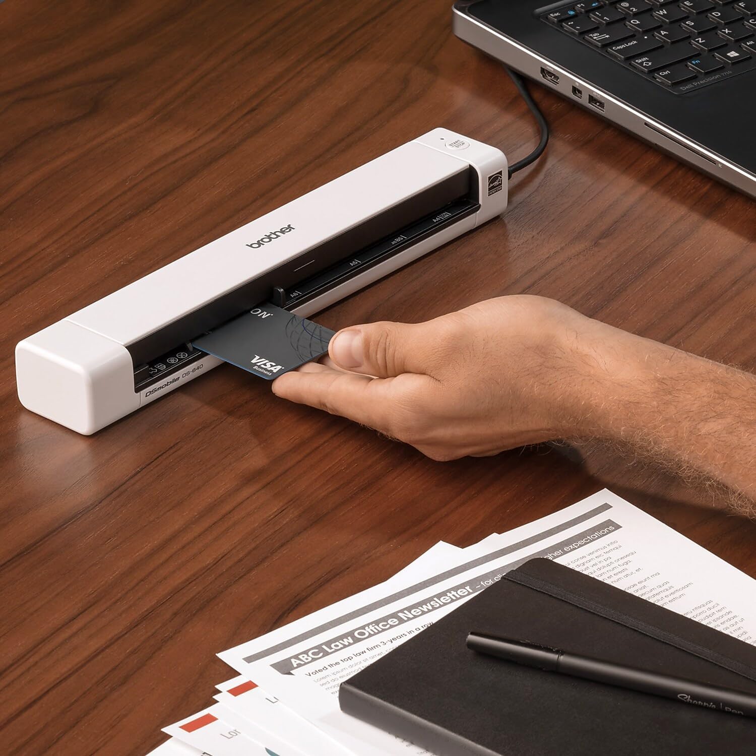 Thumbnail 6 de Brother DS-640 Compact Mobile Scanner 1.5"x2"x11.9"