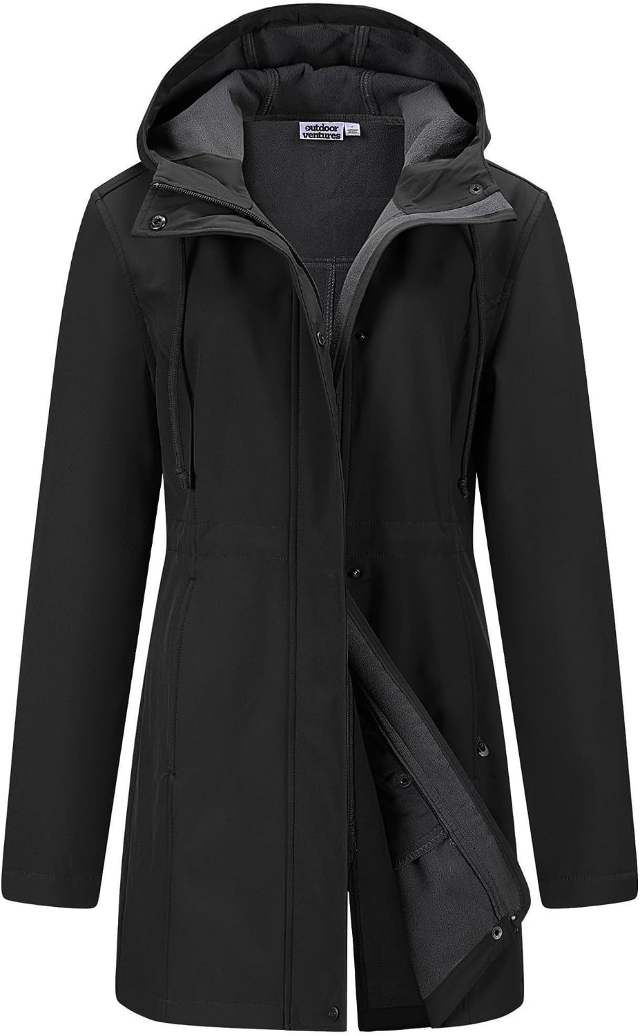 Detalle de Outdoor Ventures softshell rain jacket