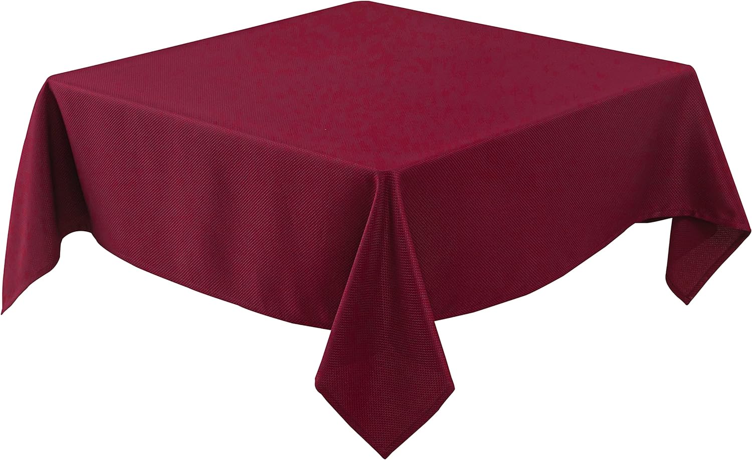 Detalle de Biscaynebay 60x60 Burgundy Water Resistant Tablecloth